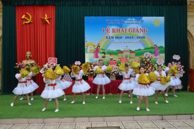 LỄ KHAI GIẢNG NĂM HỌC 2025 – 2026 TRƯỜNG TIỂU HỌC NGUYỄN VĂN CỪ