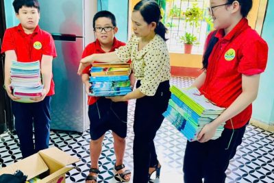 Trường Tiểu học Nguyễn Văn Cừ gửi yêu thương đến đồng bào miền Trung